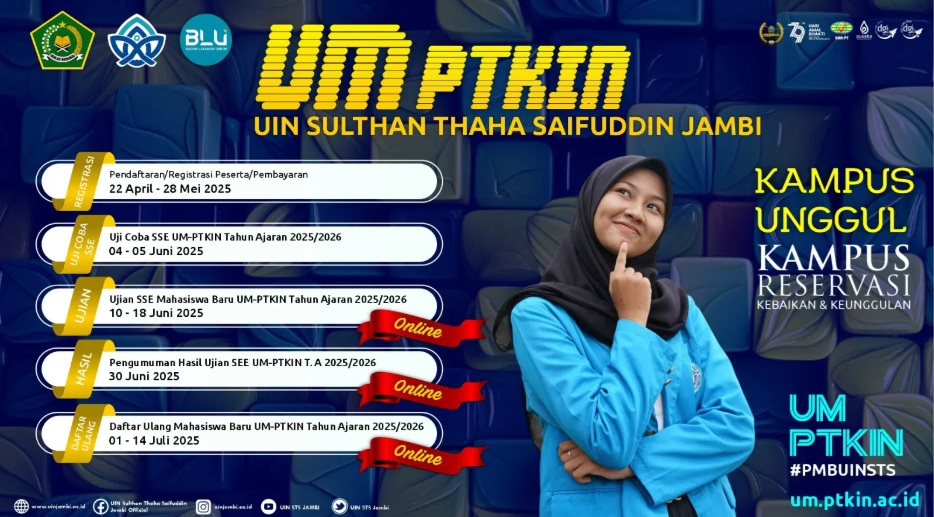 Registrasi Ulang Mahasiswa Baru SPAN-PTKIN 2025