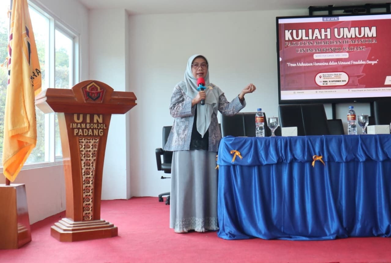Mengulas Relasi Cinta dan Peradaban: Dekan Fakultas Adab dan Humaniora UIN STS Jambi  Isi Kuliah Umum Inspiratif